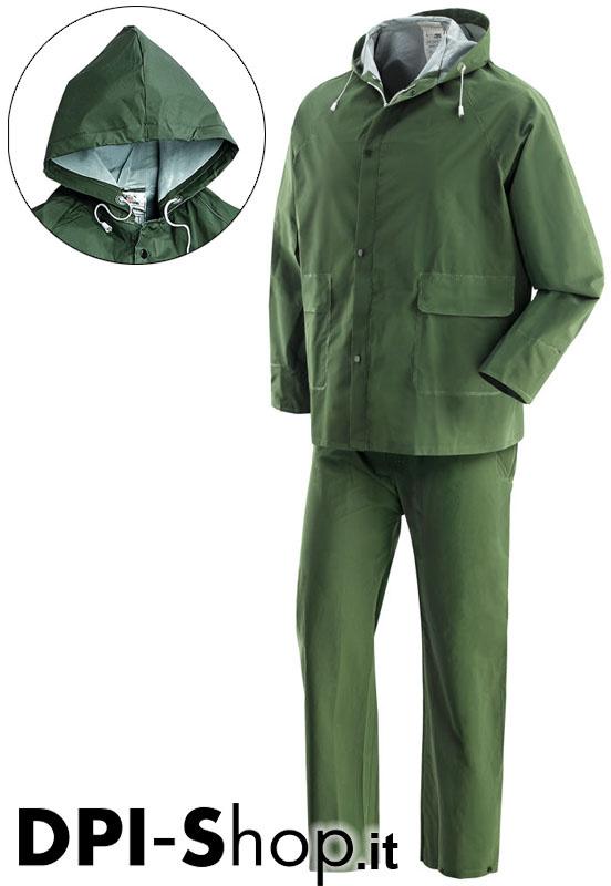 Santini Giacca Antipioggia Uomo - Pluvia 4M50875PLUVI - military green VM